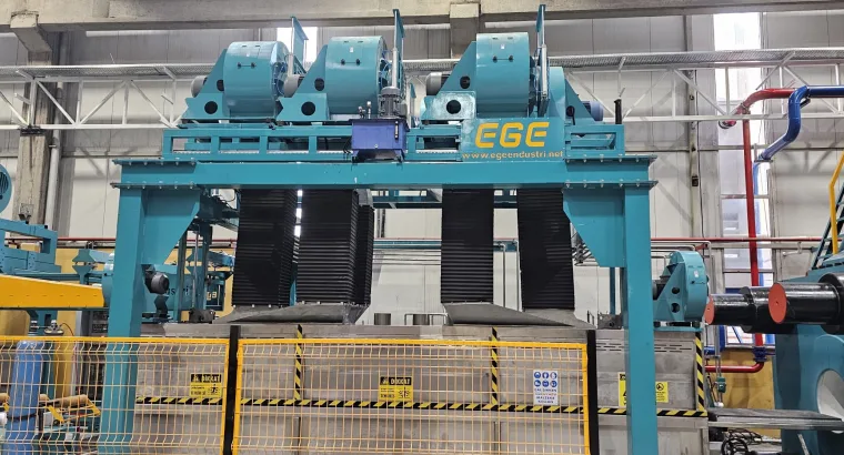 EGE Endustri – 9-inch Aluminium extrusion press