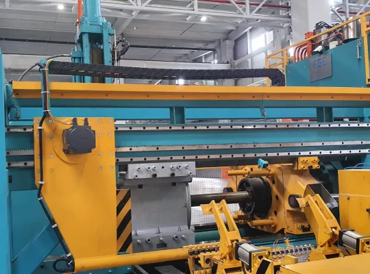 EGE Endustri – 9-inch Aluminium extrusion press