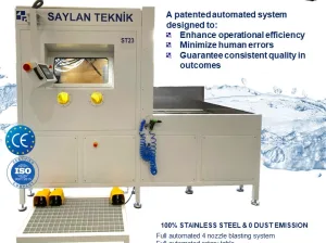 ST23 Automated WetBlasting Mach. for Extrusion Die