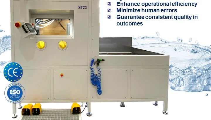 ST23 Automated WetBlasting Mach. for Extrusion Die