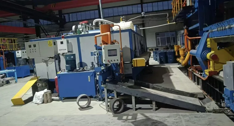 second hand 2000MT 7&8in aluminium extrusion press