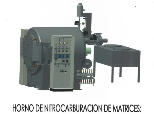 Horno de nitrocarburación modelo G19CSM